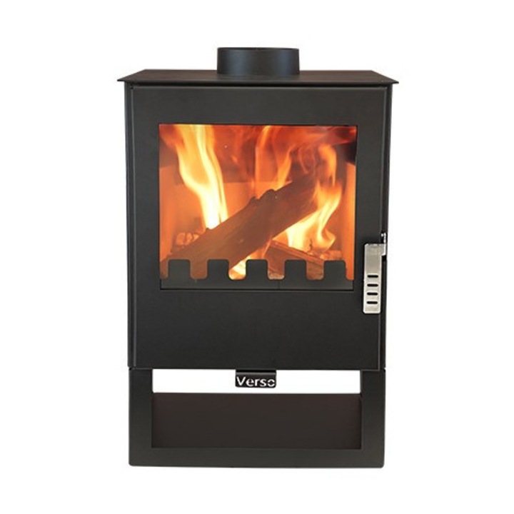 Semineu Verso 3,5 kW, negru, clasa energetica A