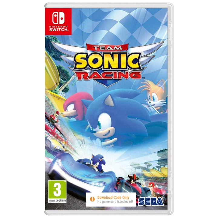 Joc Team Sonic Racing Code In Box Pentru Nintendo Switch