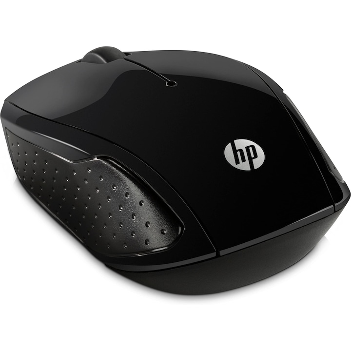 HP vezeték nélküli egér 200 (X6W31Aa) (1000 Dpi, 3 gomb, görgő, USB adapter) fekete
