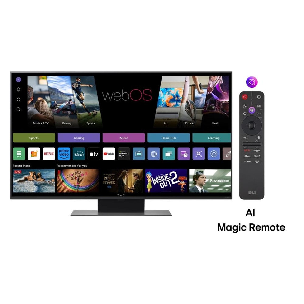 Televizor LG, 50QNED86A3C, 50", 4K, QNED, HDR, Smart TV, 3840x2160, 60Hz Nativ, DVB-T2/C/S2, Procesor Alpha 7 AI, HDR 10 PRO, webOS 25 ThinQ, Upscaling 4K, WiFi 5, Dolby Vision, Negru