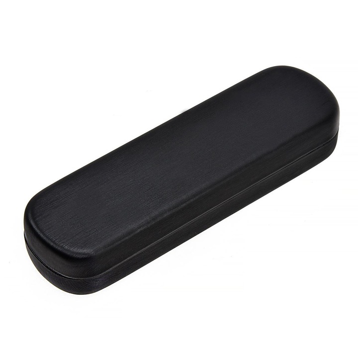 Toc dreptunghiular negru pentru ochelari de citit