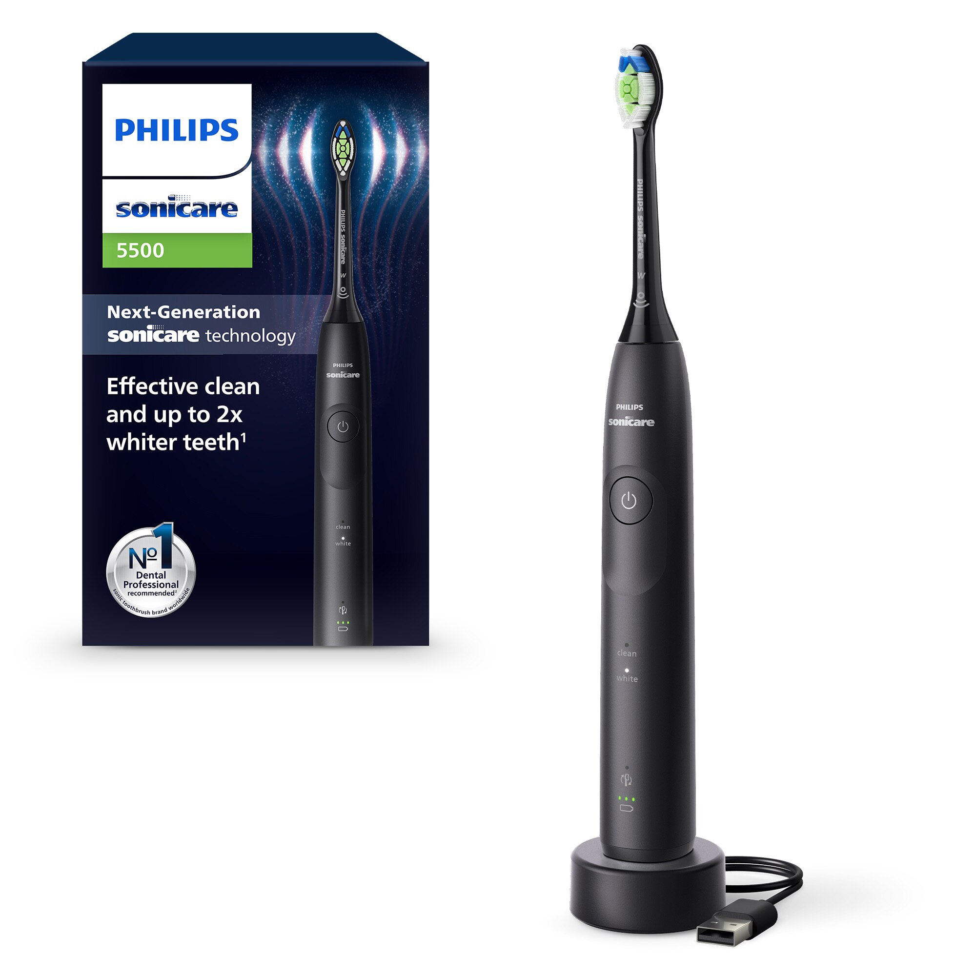Periuta de dinti electrica Philips Sonicare HX7111/01, 62.000 miscari/minut, autonomie 21 zile, 2 moduri periere, senzor presiune integrat, functia BrushSync, capat de periere Otim