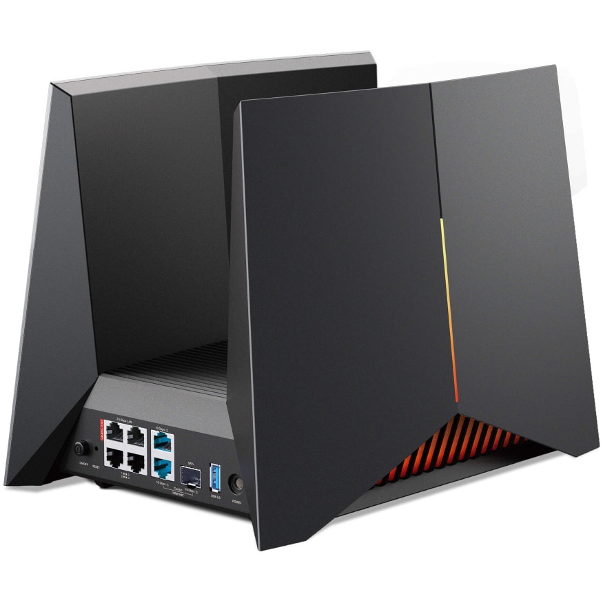 Router Gaming Wireless TP-Link Archer GE800, BE19000, Tri-Band, 2