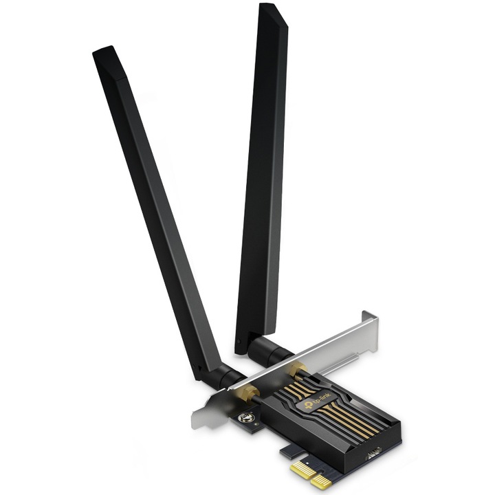 Мрежова карта TP-Link Archer TBE552E, BE9300, трибандова, Wi-Fi 7, Bluetooth 5.4