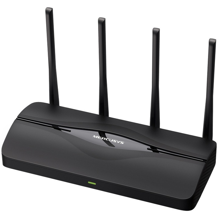 Router Wireless Mercusys MR27BE, BE3600, Dual-Band, Wi-Fi 7, MLO , 2x porturi 2.5Gbps + 2 x porturi 1Gbps, compatibil EasyMesh
