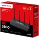 Router Wireless Mercusys MR27BE, BE3600, Dual-Band, Wi-Fi 7, MLO , 2x porturi 2.5Gbps + 2 x porturi 1Gbps, compatibil EasyMesh