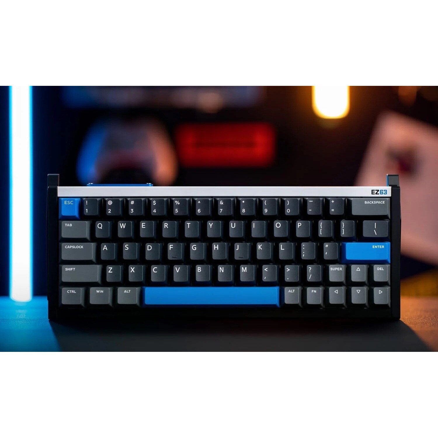 Tastatura Magnetic Switch Gaming IQUNIX EZ63 Rapid Trigger, 8K Hz