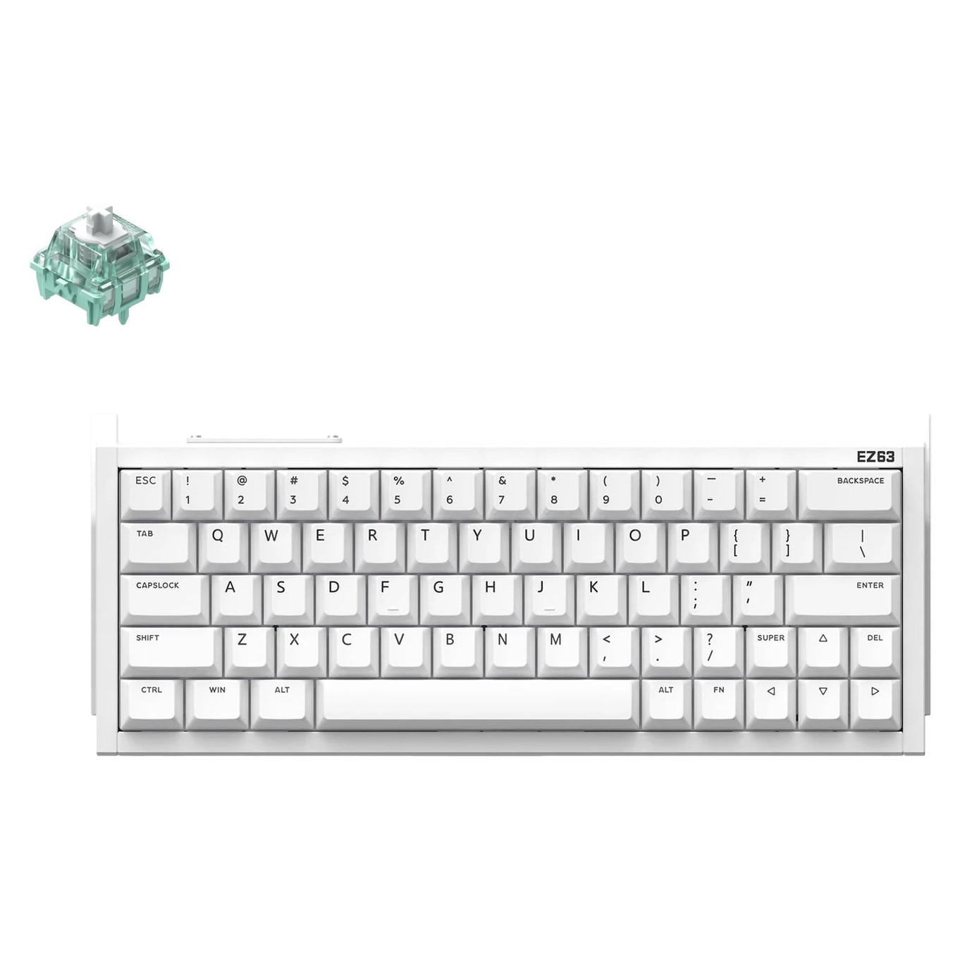 Tastatura Magnetic Switch Gaming IQUNIX EZ63 Rapid Trigger, 8K Hz