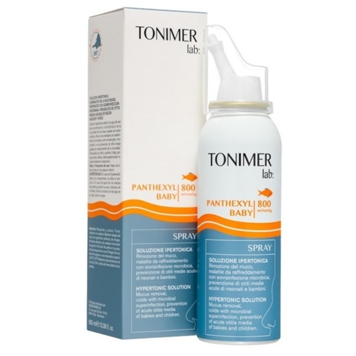 Spray nazal hipertonic pentru copii, Panthexyl Baby, 100 ml, Tonimer