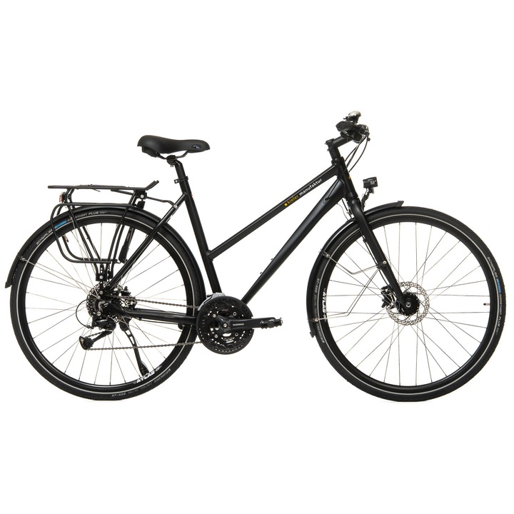 Kreidler városi kerékpár 2837 - 28 hüvelykes, L, fekete