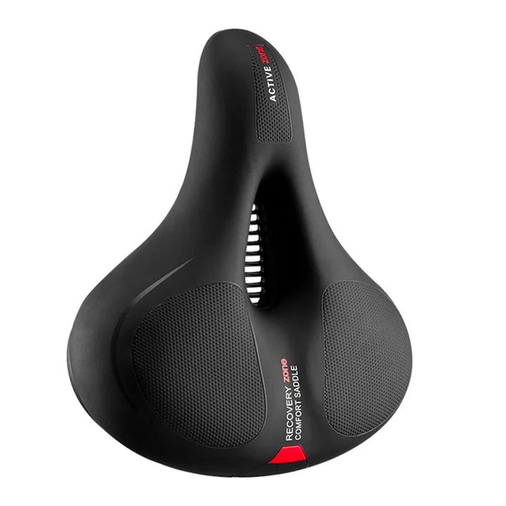 Sa bicicleta Rockbros AQ-6090R, Spuma, 26 x 22 cm, Negru/Rosu