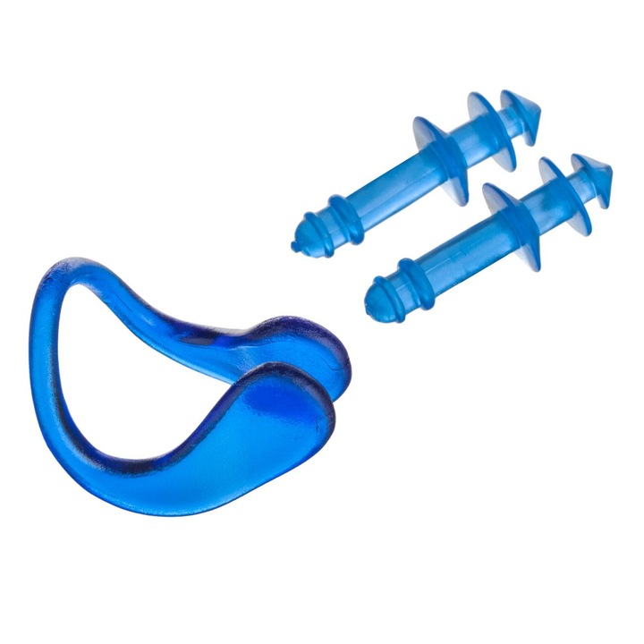 Set Dopuri Urechi și Clips Nas, accesorii pentru înot, multicolor