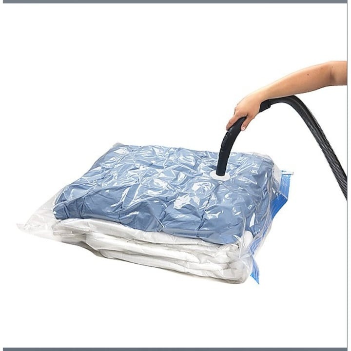 Vákuum tárolózsák – 60x70x28 cm, akár 80%-os helymegtakarítás, 2 darab