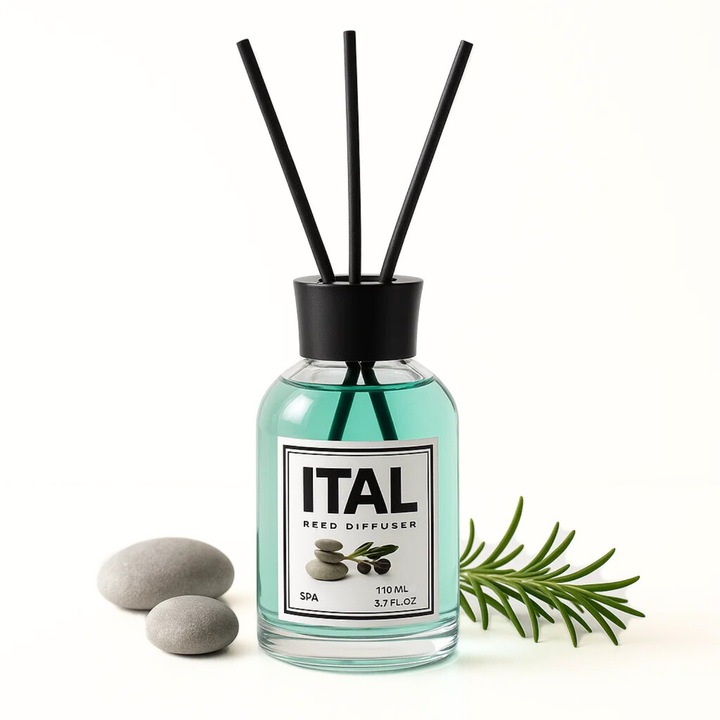 Odorizant camera, ITAL, Betisoare bambus, Parfum SPA, 110 ml