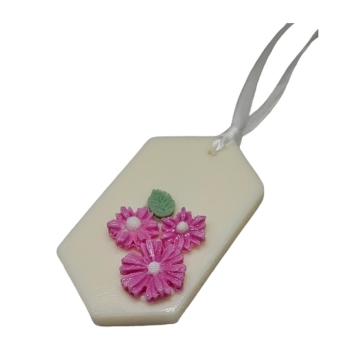 Dewi Petals Gardrób Légfrissítő - Egzotikus Illat Szantálfával és Tonkával – kézzel készített, viaszolt viasz, 100% természetes szójaviasz, illatosított viasz - 50g