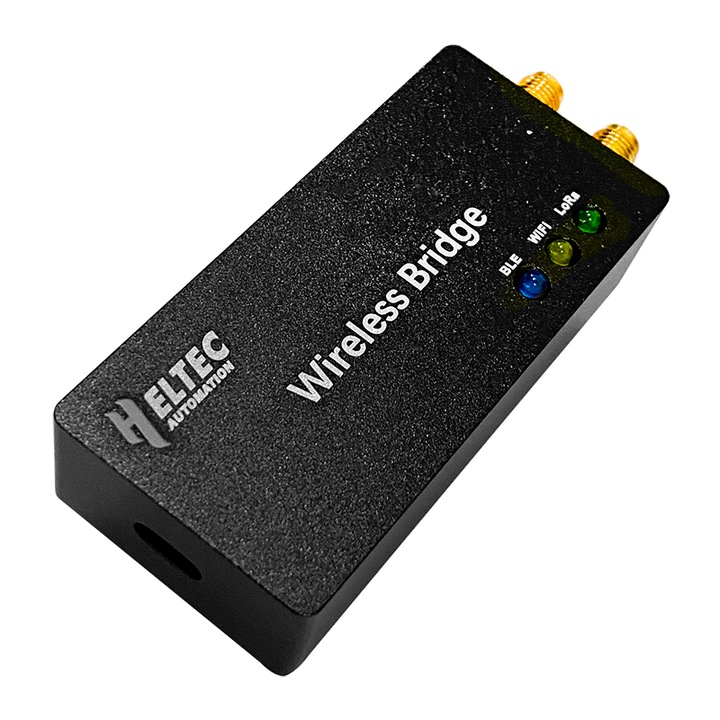 Безжичен модул, ESP32, SX1276, WiFi/Bluetooth - LoRa, Heltec Automation, 66x30x15 мм, черен