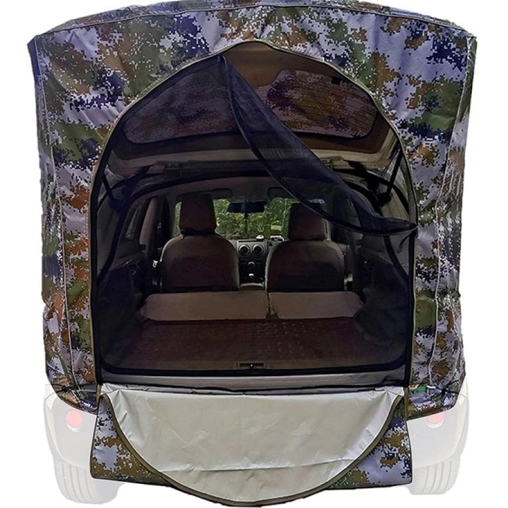 Wild Path kempingautós sátor (ponyva nélkül / éjszakai tartózkodásra jogosító / SUV-okkal és ferdehátúakkal kompatibilis) – Camo 2 modell