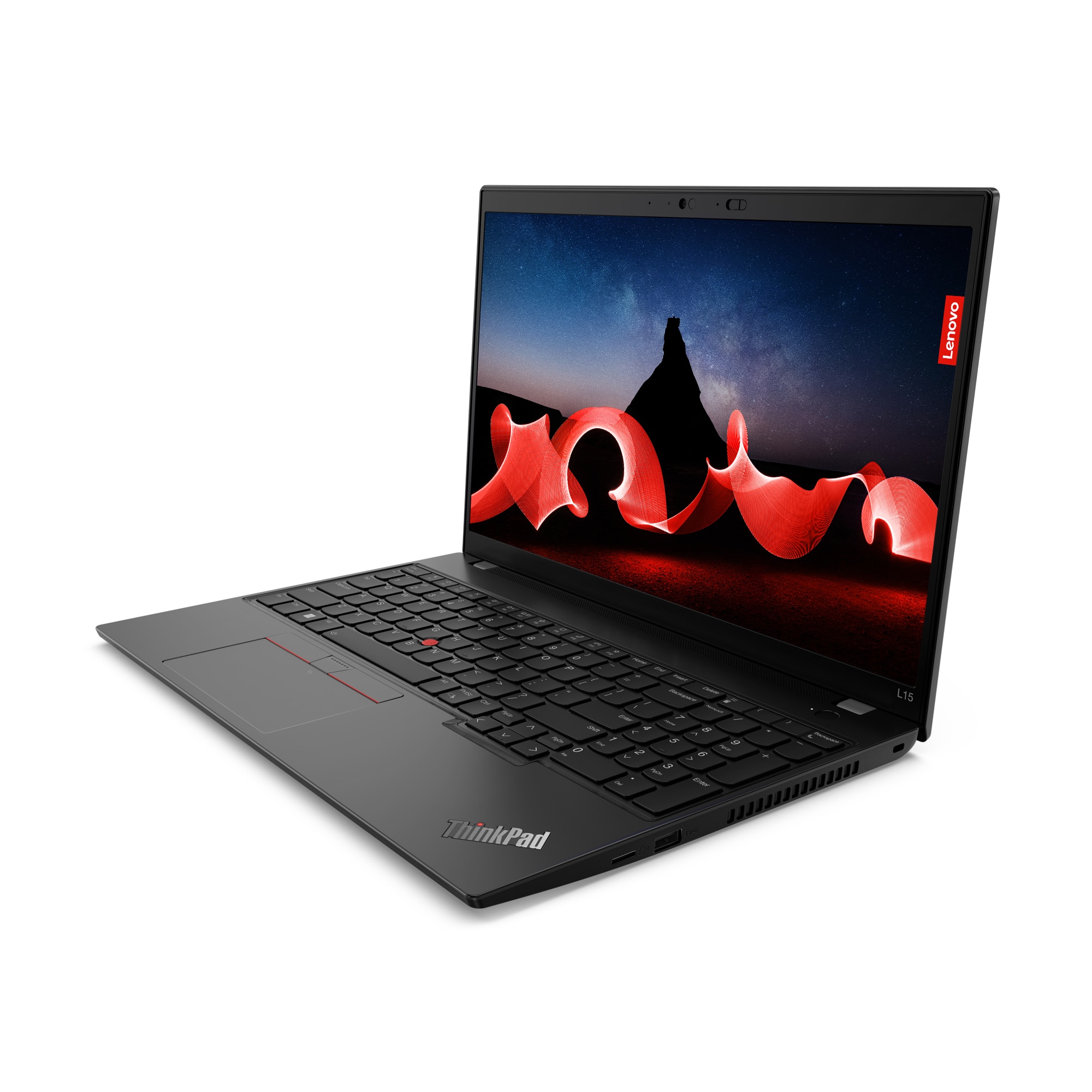 Laptop Lenovo ThinkPad L15 Gen 4, 15.6" FHD, Intel Core i5-1345U, 16GB RAM, 512GB SSD, Windows 11 Pro, Wi-Fi 6E, Thunder Black