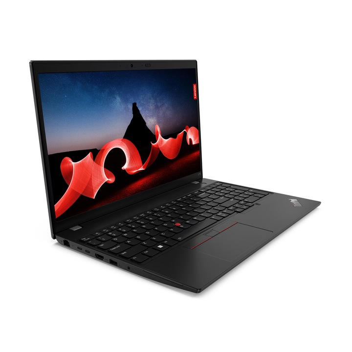 Lenovo ThinkPad L15 Gen 4 laptop, 15.6" FHD IPS kijelző, Intel Core i5-1345U processzor, 16 GB RAM, 512 GB SSD, Windows 11 Pro, Wi-Fi 6E, villámfekete