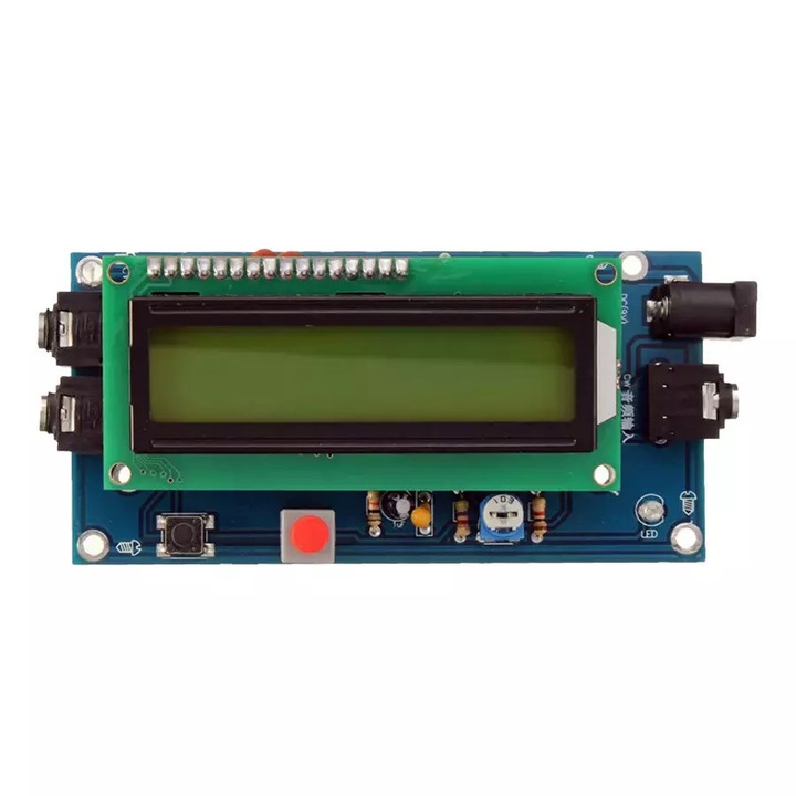 CW dekóder, 100x50 mm, 7V-12V, 500mA