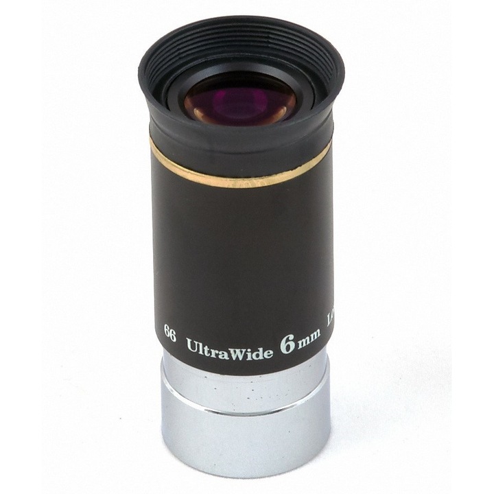 Окуляр Sky-Watcher WA-66 6 мм 1.25", черен