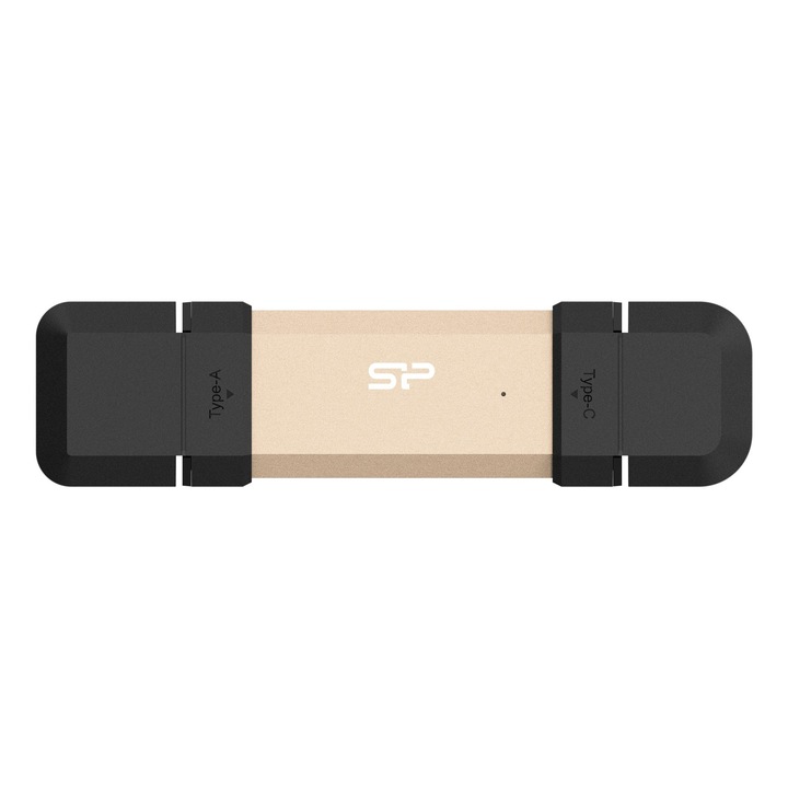 Външен SSD Silicon Power DS72 Gold - 500GB DS72-500G-GOLD