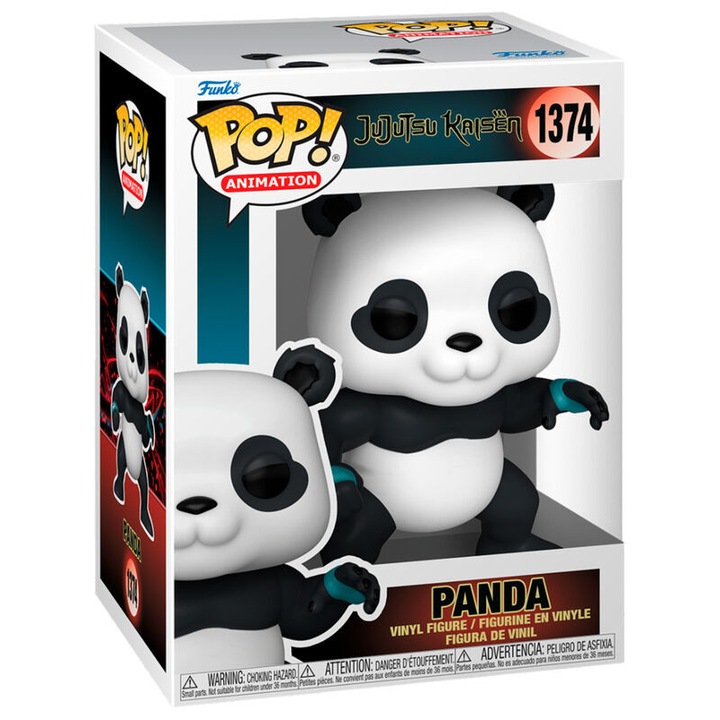 Figurina Funko POP Jujutsu Kaisen 1374 Panda, multicolor, 10cm