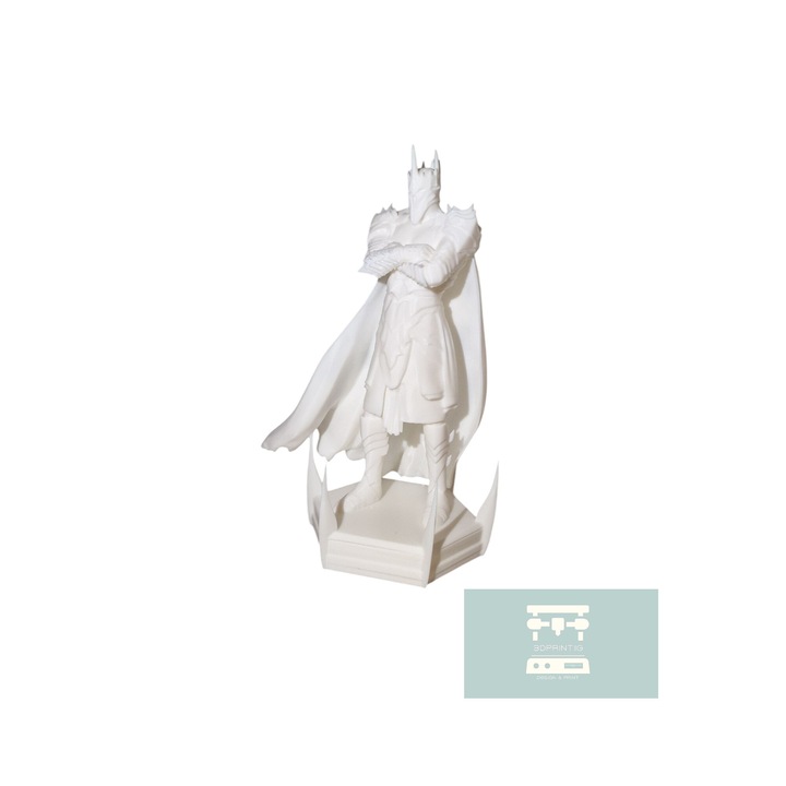 Figurina Sauron Lord Of The Rings 20 cm pentru pictat, printata 3D