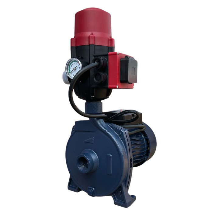 Повърхностна помпа CPM-158 + Електронен пресостат DRK с щепсел, модел PC-13AB