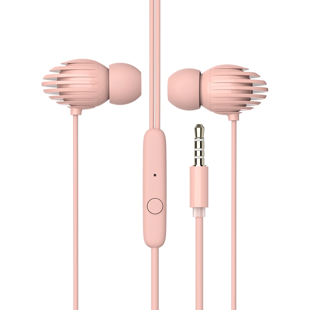 Casti cu fir 1Tech One Plus NC3174, mufa de 3,5 mm, microfon tip C, Albastru