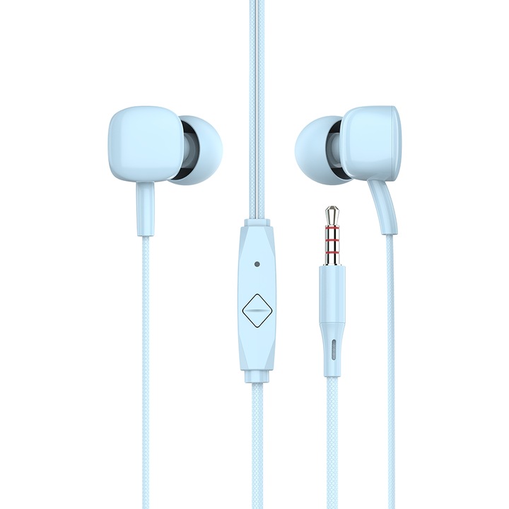 Casti pentru dispozitive mobile 1Tech One Plus NC3173, mufa de 3,5 mm, microfon tip C, multicolore