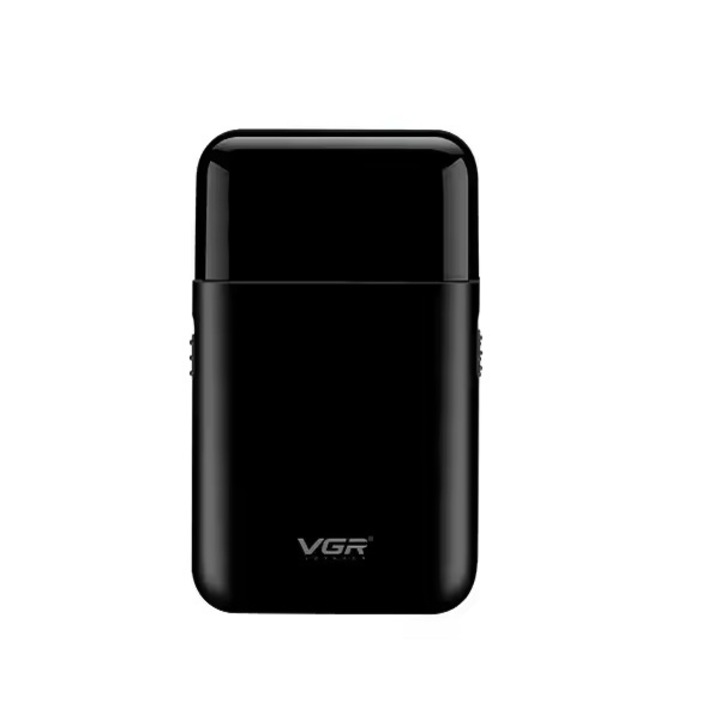 Mini aparat de ras electric, VGR V-390, fara fir, autonomie 48min, incarcare USB, Negru