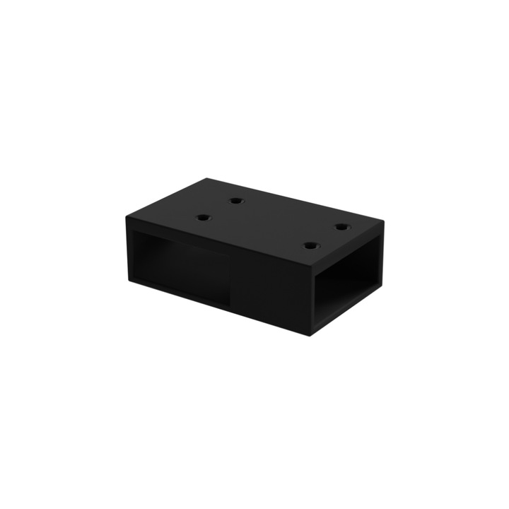 Conector suport cabina Fabrika, negru mat
