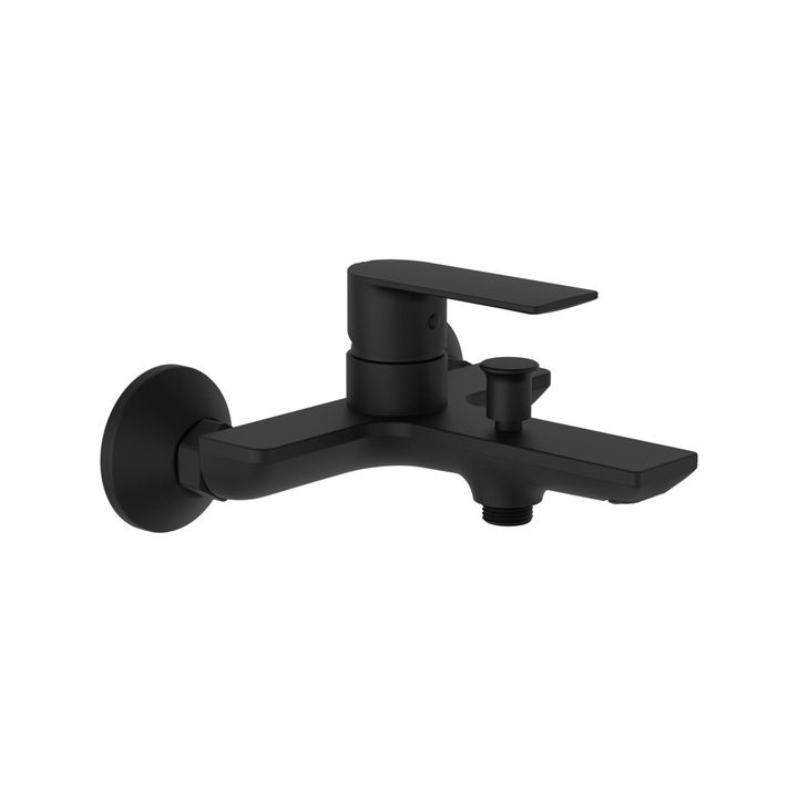 Glad szaniter csaptelep, Excellent, lágy fekete, PVD technológiával