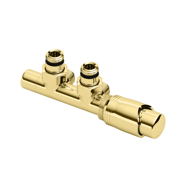 Set termostat integrat Volaro 2.0, Excellent, 4 culori, 50mm, pentru calorifere cu racord GZ 1/2"