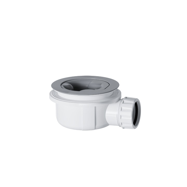 Sifon pentru cada de dus Excellent Zero 90mm fara capac, 66mm inaltime