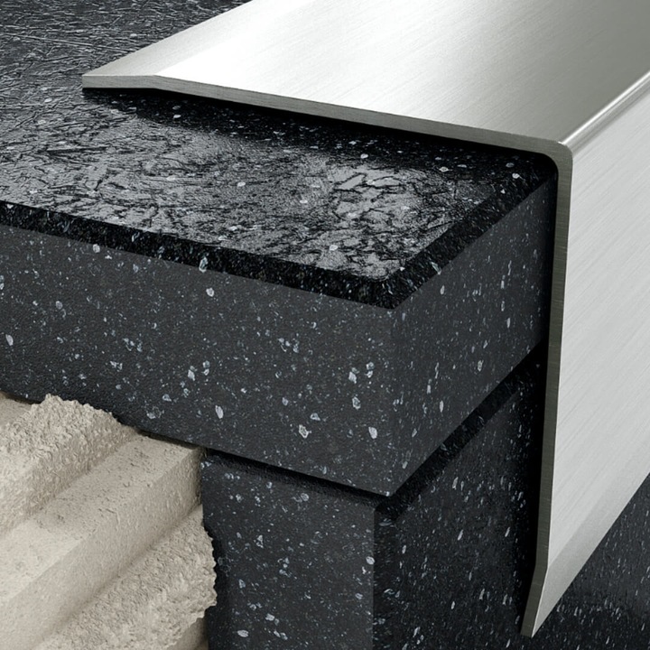 Profil V 30mm, lungime 250cm, inox