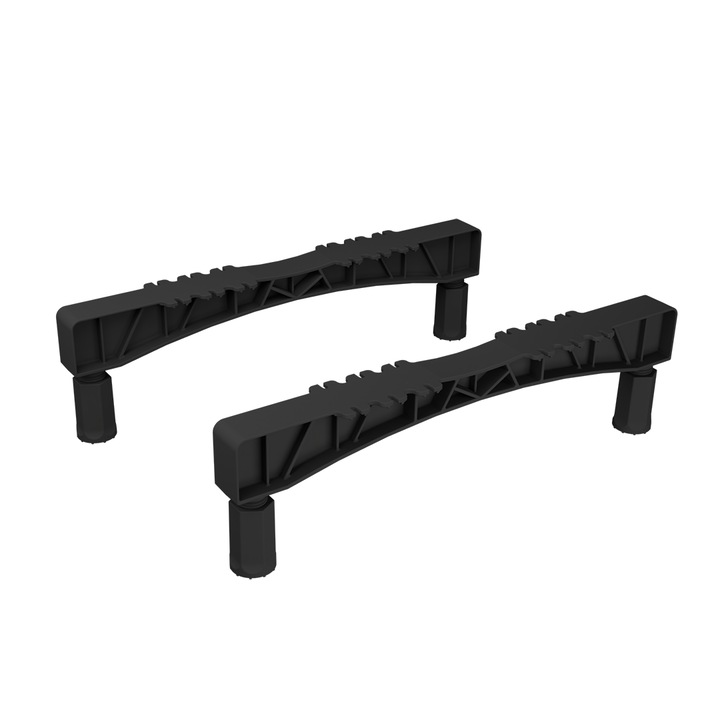 Set de picioare pentru cada, Excellent, inaltime reglabila 128-180mm, rezistent la coroziune, pentru cazi de incorporare