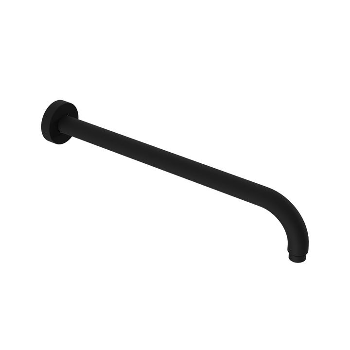 Coloana de dus, Excellent, rama prismatica 40cm, negru mat, set complet