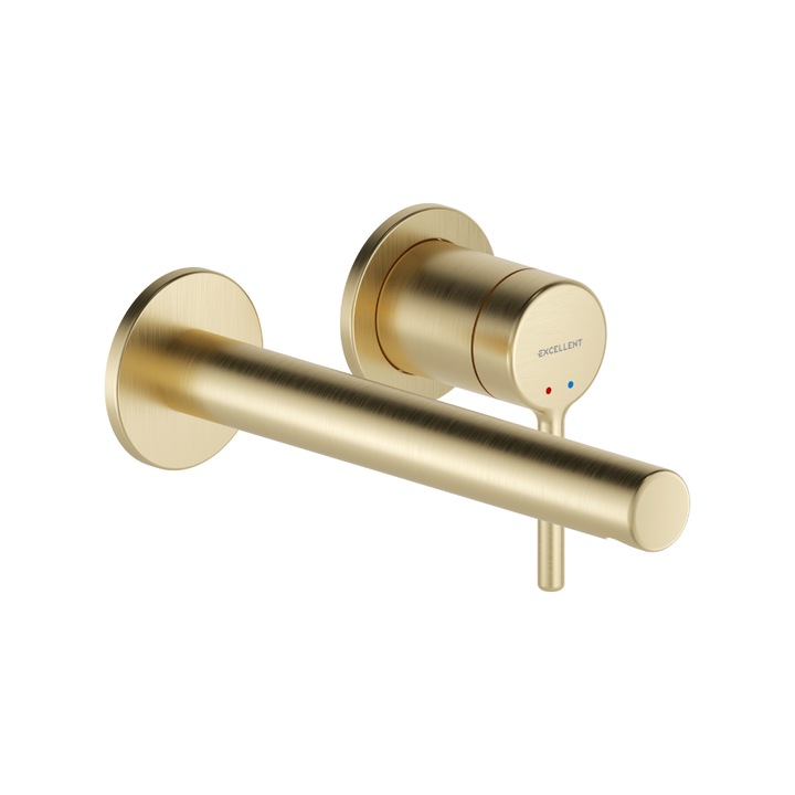 Baterie sanitara submontata, Excellent, zlata periata, 188mm, set