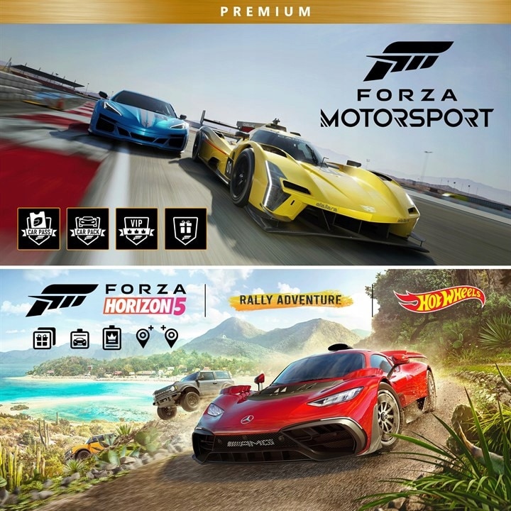 Licenta Joc Forza Motorsport And Forza Horizon 5 Premium Bundle