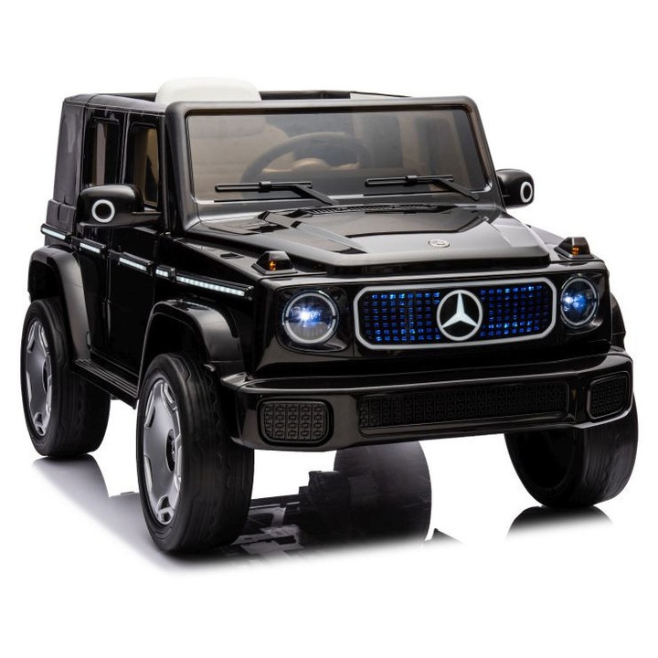 Masinuta electrica LEAN Mercedes EQG 4x4, negru, 115x64x32cm