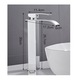 Robinet inalt cu apa cazatoare, design modern, monocomanda, pentru apa calda si rece