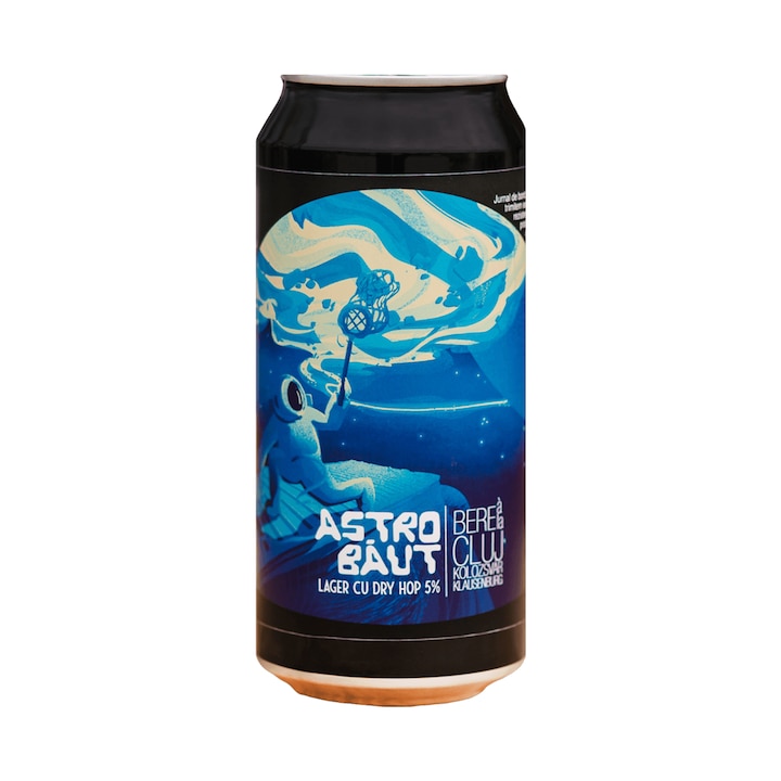 Bere artizanala Bere a la Cluj - Astrobaut, Lager, 5%, 440 ml