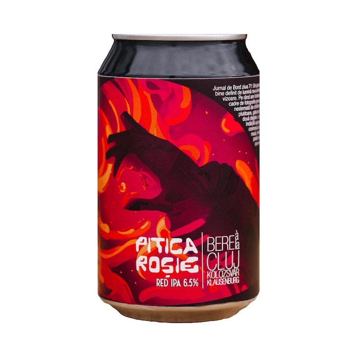 Bere artizanala Bere a la Cluj - Pitica Rosie, Red IPA, 6.5%, 330 ml