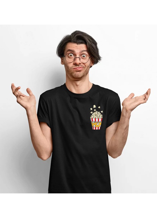 PO00027PopcornPocket, Fekete