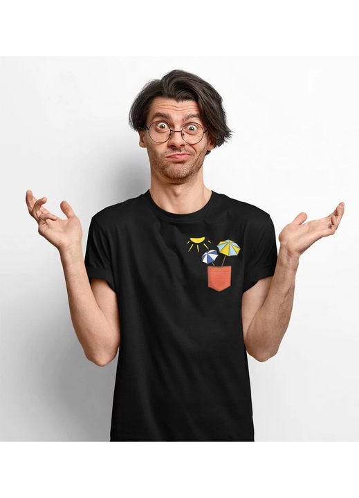 PO00030SunUmbrellaPocket, Fekete