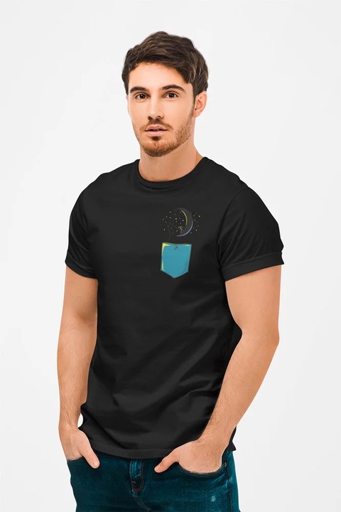 PO00007ChildonMoonPocket, Fekete