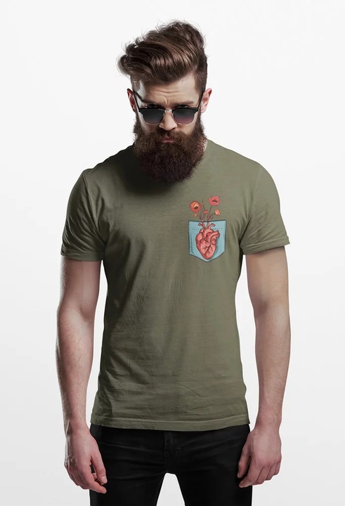 PO00015HeartPocket, Zöld