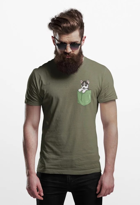 PO00016HuskyPocket, Zöld